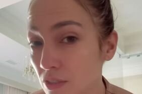 Jennifer Lopez makeup free instagram video