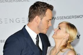 Chris Prat and Anna Faris at Passengers Premiere - Lead