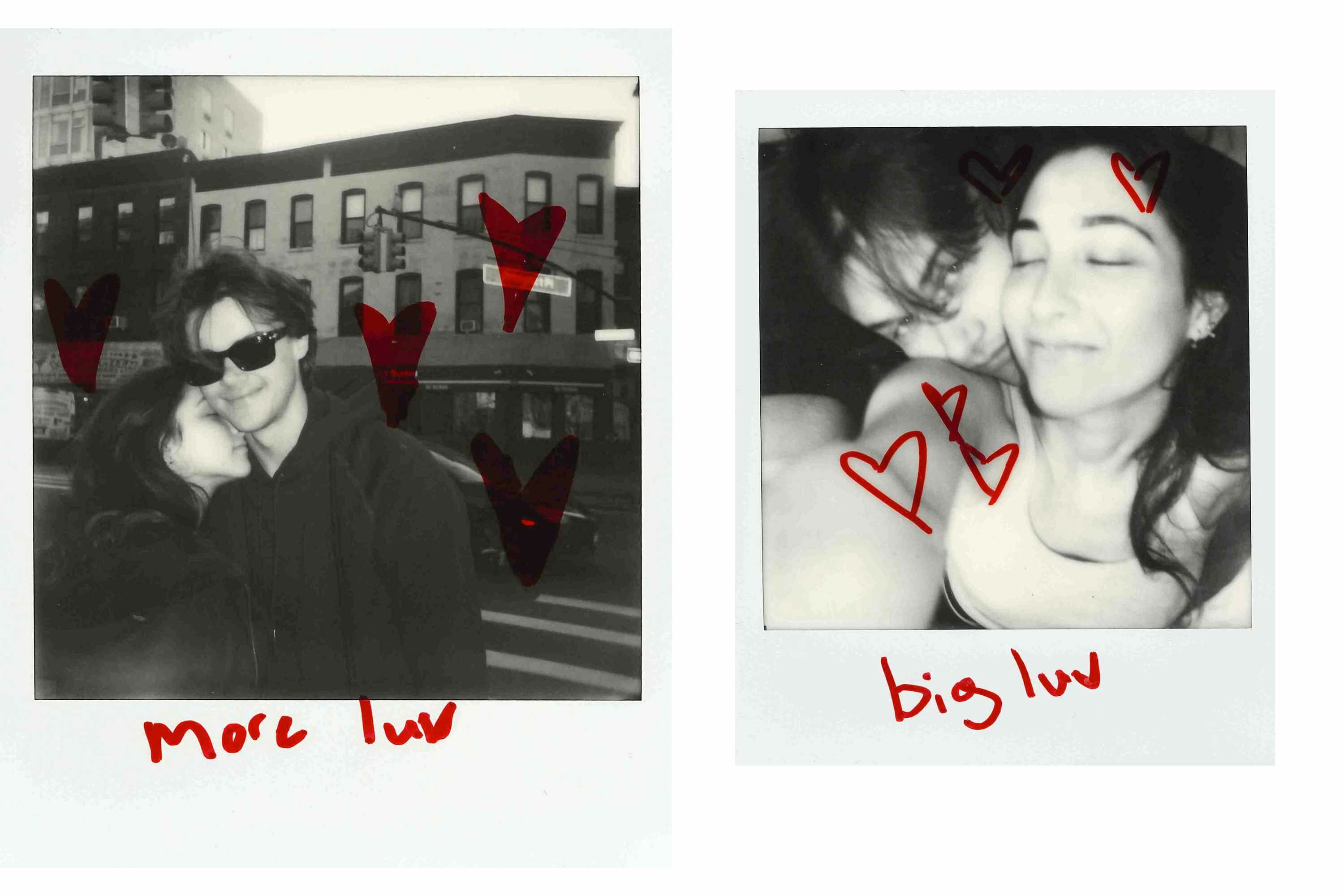 Chris Briney Polaroid Girlfriend Kiss