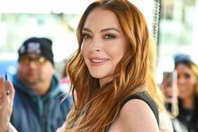Lindsay Lohan visits "The Drew Barrymore Show"