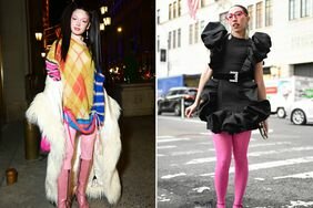 Women wear two of the best NYFW street style looks.