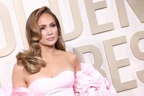 Jennifer Lopez Pink Floral Dress