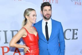 John Krasinski and Emily Blunt attend the World Premiere of "A Quiet Place Part II"