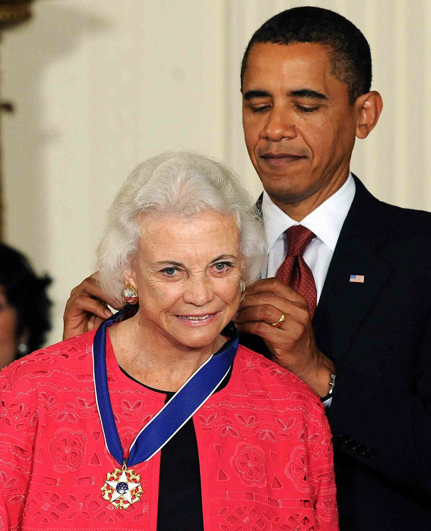 US Supreme Court Justice Sandra Day O'Connor Medal of Freedom