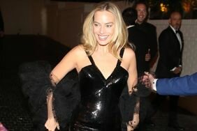 NEWS: Margot Robbie Swapped Her Hot Pink Barbie Gown for a Black One at the Golden Globes After-Party