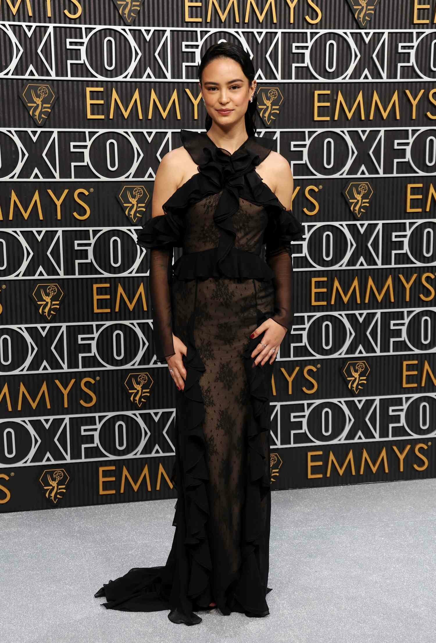 Emmy Red Carpet 2024 Courtney Eaton