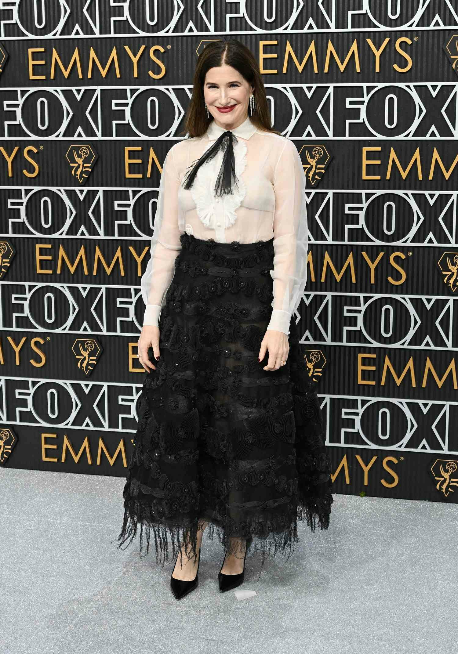 Kathryn Hahn at the Emmy Awards