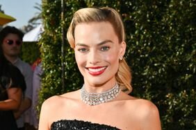 Margot Robbie at the premiere of "Barbie"