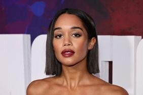 Laura Harrier with a classic haircut.