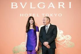 Anne Hathaway Bvlgari Hotel Tokyo Opening