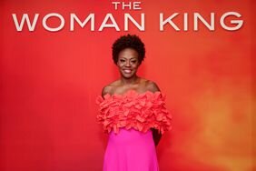 Viola Davis at the premiere of the Woman King