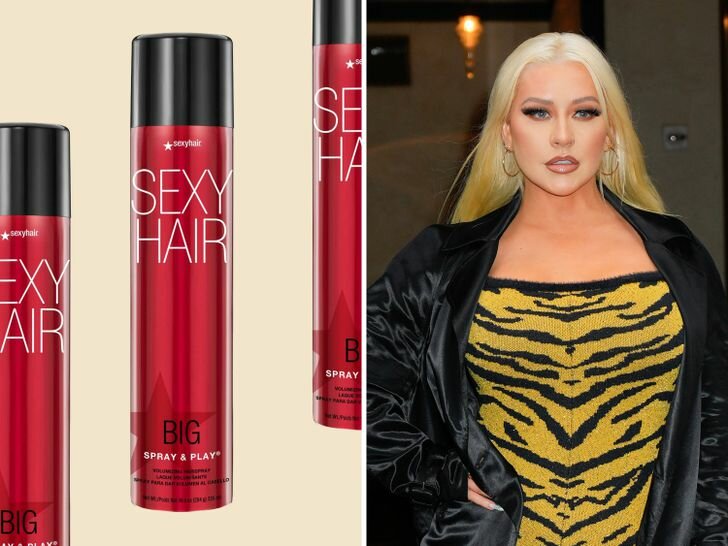 christina aguilera and hairspray