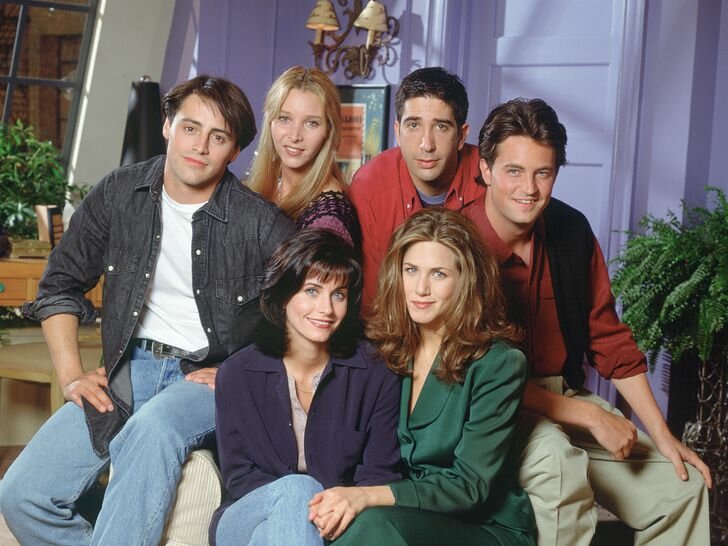 Friends sitcom cast