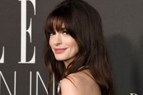 Anne Hathaway Wore a Silky Blouse From This EmRata-Approved Brand