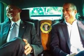 Barack Obama and Jerry Seinfeld