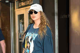 Taylor Swift wearing Shania Twain t shirt in New York City