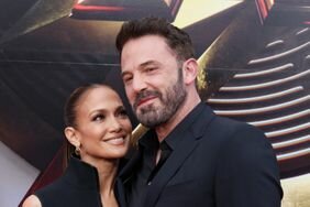 Jennifer Lopez and Ben Affleck attend the Los Angeles premiere of Warner Bros. "The Flash"