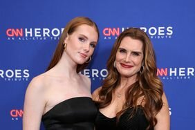 Brooke Shields and Grier Henchy Arms Around EAch Other on Red Carpet CNN Heroes: An All-Star Tribute at The American Museum of Natural History