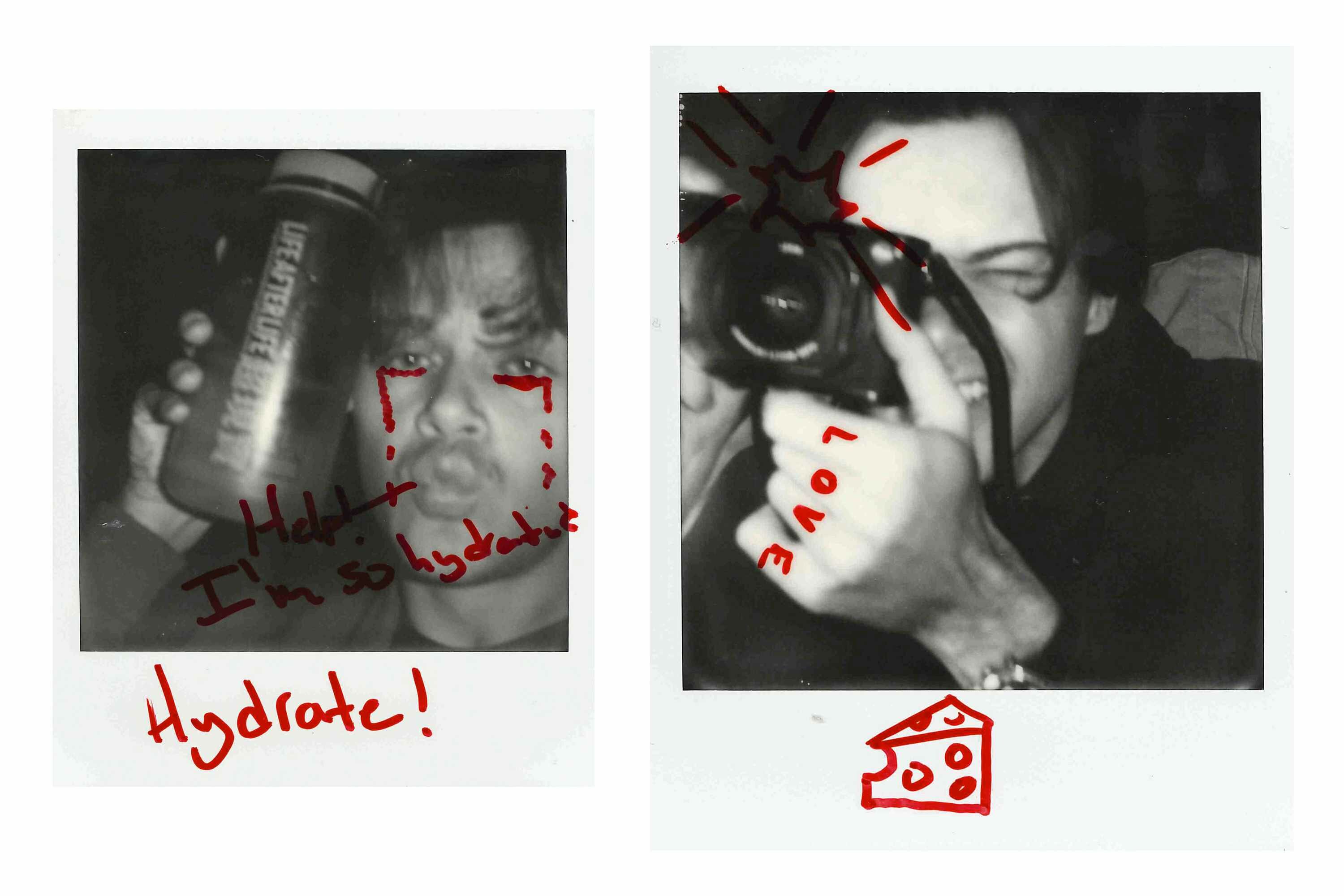 Chris Briney Polaroid Waterbottle camera