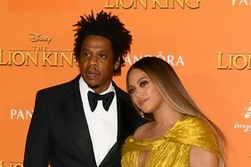 Beyonce and Jay Z at the Premiere of Disney's "The Lion King"