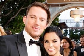 Actors Channing Tatum and Jenna Dewan Tatum arrive to the 73rd Annual Golden Globe Awards held at the Beverly Hilton Hotel on January 10, 2016.