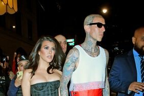 Kourtney Kardashian Ditched Her Menswear And Wore the Shortest Corset Minidress for the Met Gala After Party