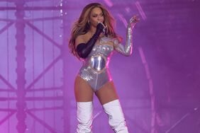 BeyoncÃ© wears an asymmetrical jumpsuit, a summer trend for summer 2023, while performing on her Renaissance Tour