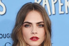 Model/actress Cara Delevingne attends the New York premiere of "Paper Towns" at AMC Loews Lincoln Square on July 21, 2015 in New York City.