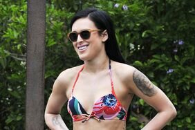 Rumer Willis In An aerie Bikini Celebrating Memorial Day