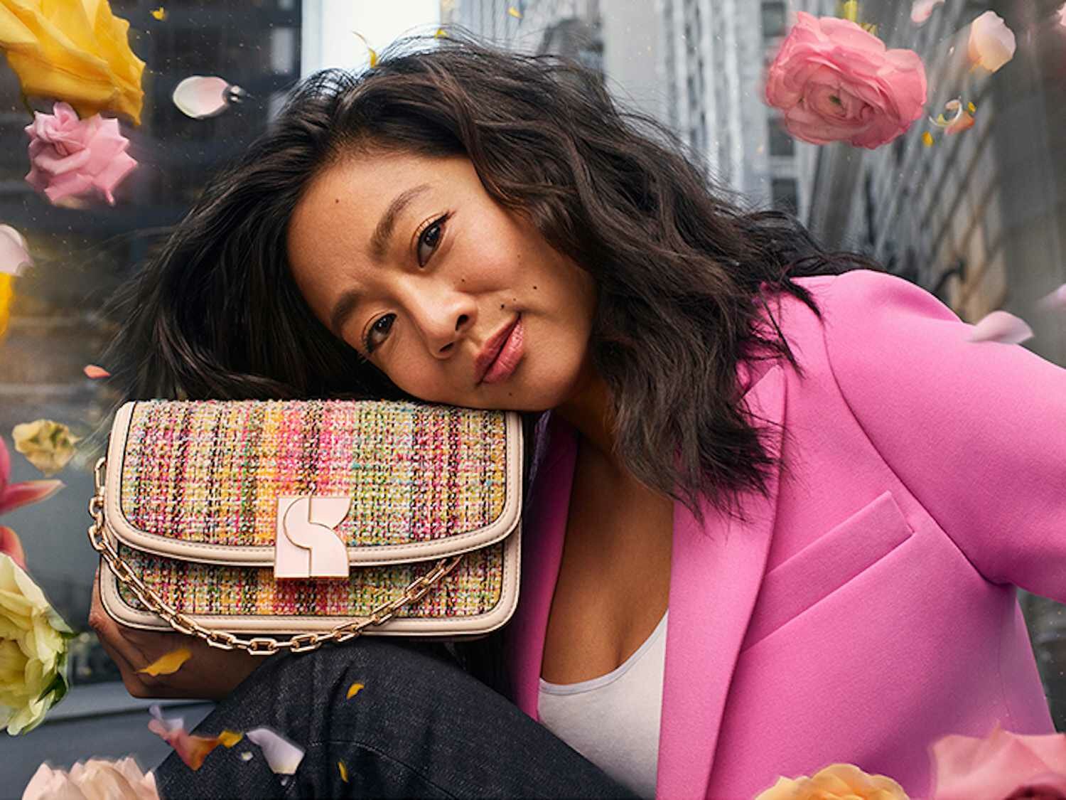 Stephanie Hsu in the Kate Spade Time to Bloom campaign