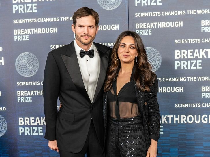 Ashton Kutcher and Mila Kunis Breakthrough Prize