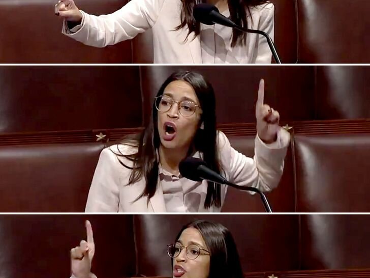 AOC Body Language in Congress