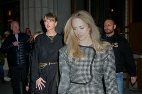 Taylor Swift and Brittany Mahomes Walking Leaving Nobu New York City 