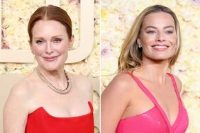 margot robbie and julianne moore at golden globes