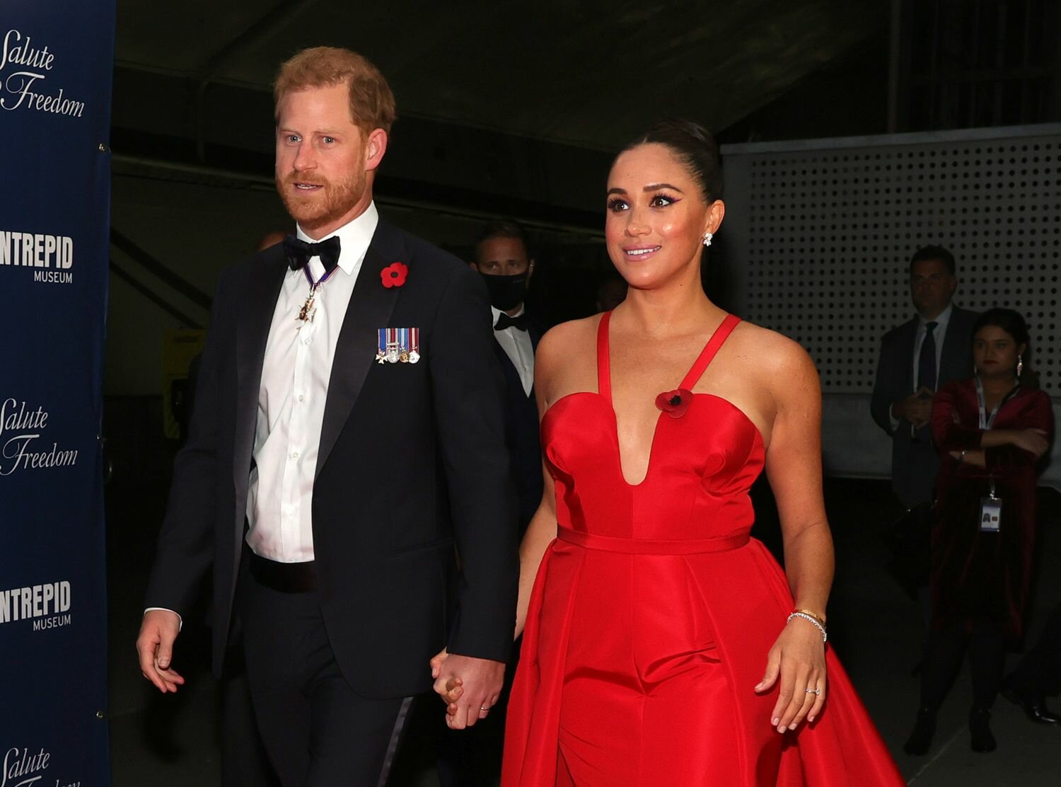 Prince Harry, Duke of Sussex and Meghan, Duchess of Sussex Salute To Freedom Gala