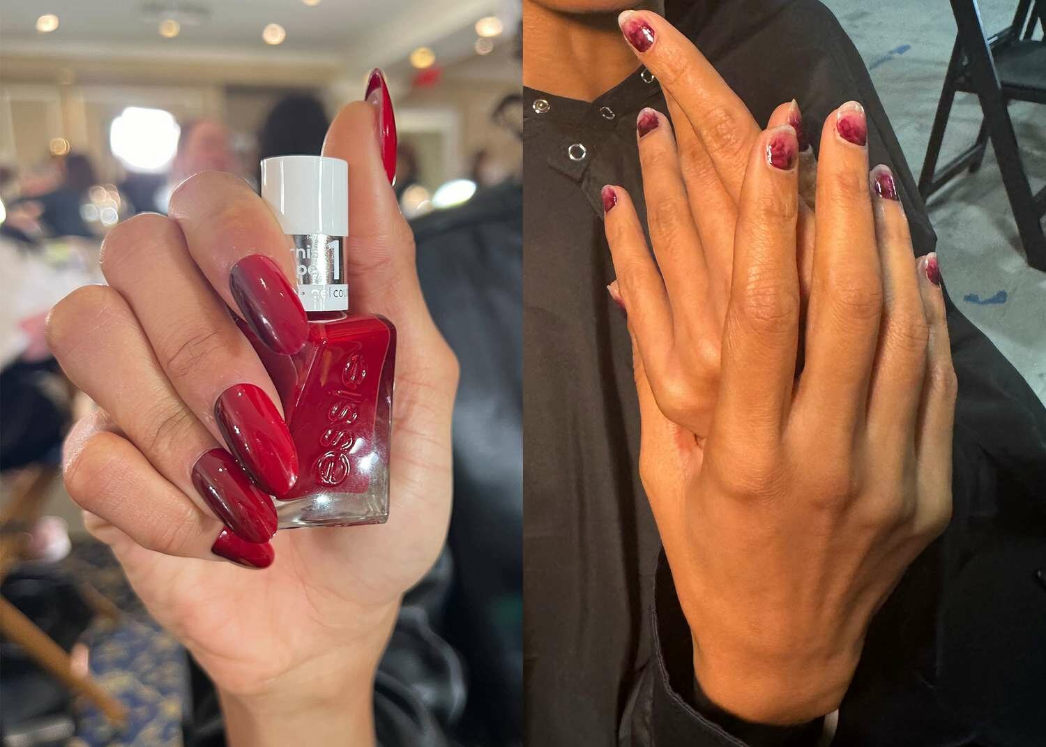 Inspired Ombre nail trend at NYFW Fall/Winter 2024