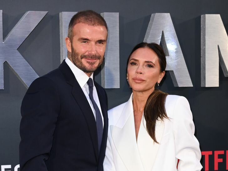 David and Victoria Beckham at Premiere of Netflix Docu-series 'Beckham'