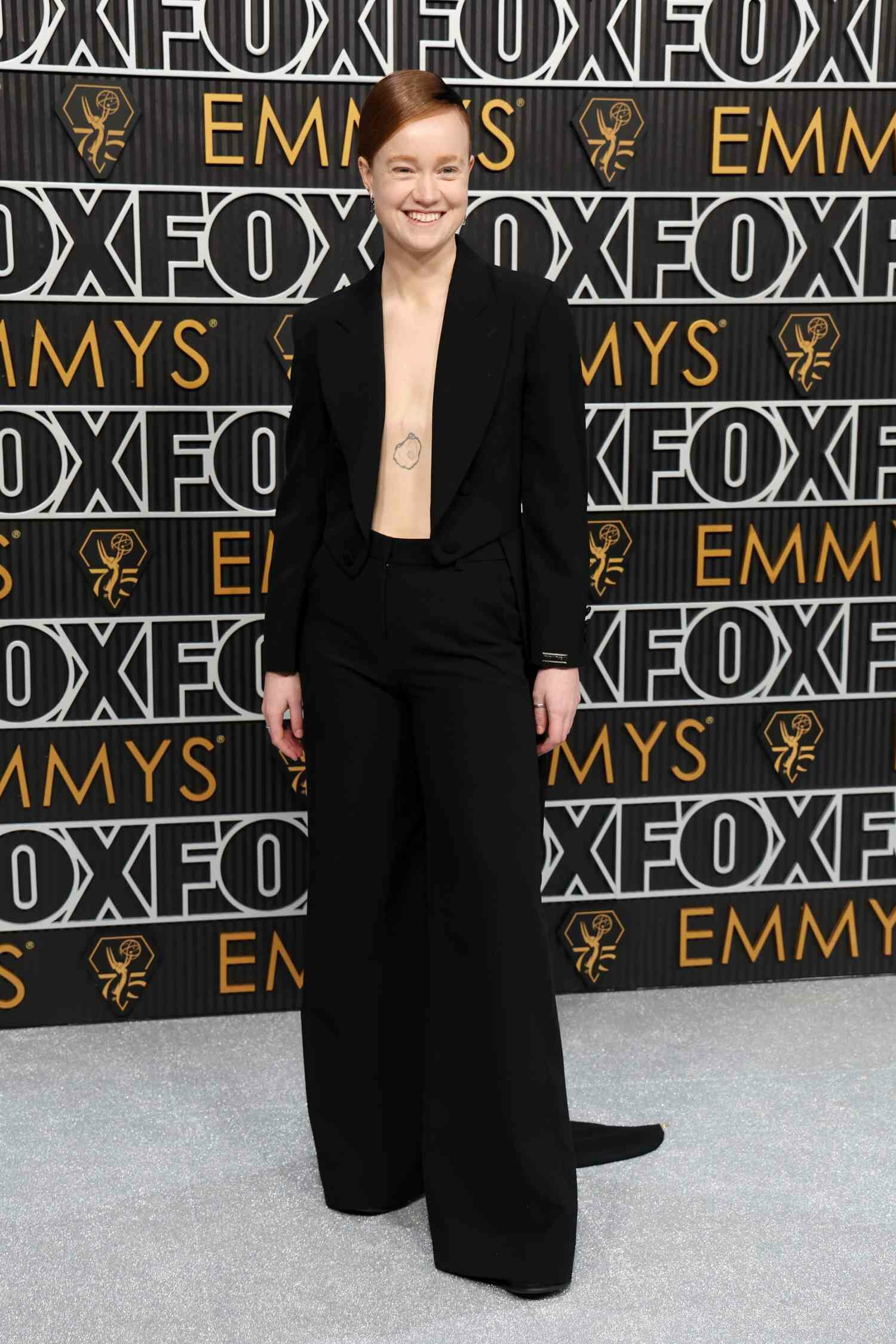 Liv Hewson 2024 Emmys Red Carpet 