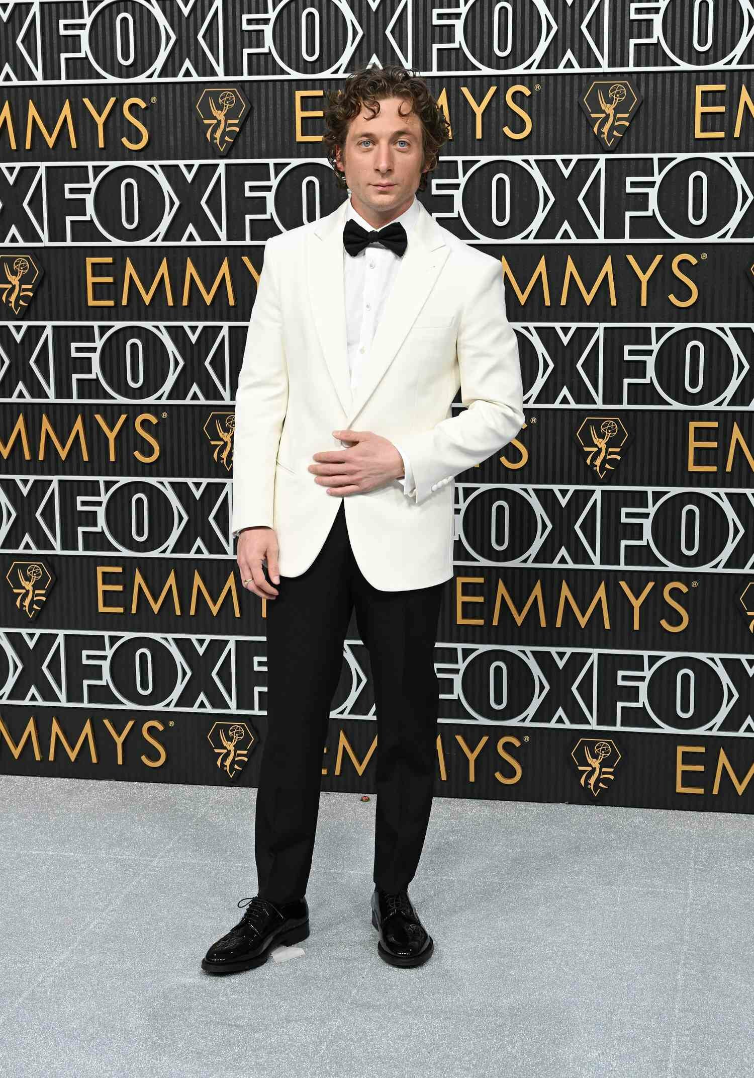 Jeremy Allen White at the Emmy Awards