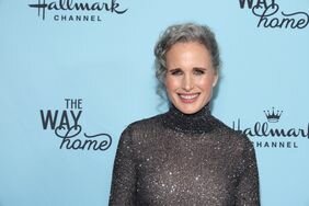 Andie MacDowell Sequin Gown 'The Way Home' Season 2 Premiere