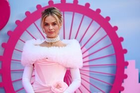 Margot Robbie attends the "Barbie" European Premiere