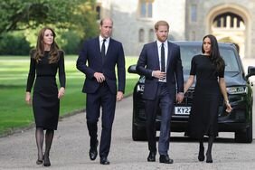 Catherine, Princess of Wales, Prince William, Prince of Wales, Prince Harry, Duke of Sussex, and Meghan, Duchess of Sussex