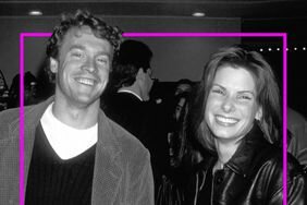 Sandra Bullock and Tate Donovan smiling together