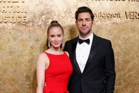 Emily Blunt and John Krasinski at the Clooney Foundation for Justice's 2023 Albie Awards