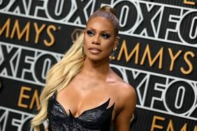 Laverne Cox at the Emmy Awards