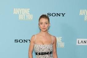 Sydney Sweeney Sparkly Dress at 'Anyone But You' New York Premiere