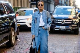 Long Jean Skirt Outfits - How to Style a Denim Maxi