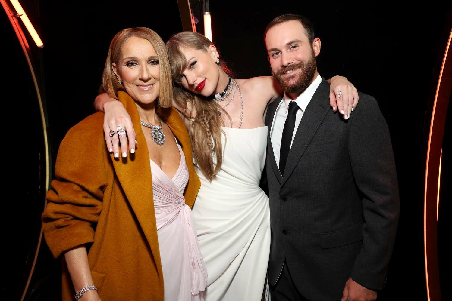 Celine Dion, Taylor Swift Rene-Charles Angelil 2024 Grammys