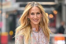 Sarah Jessica Parker arrives to ABC's "Good Morning America" in Times Square 