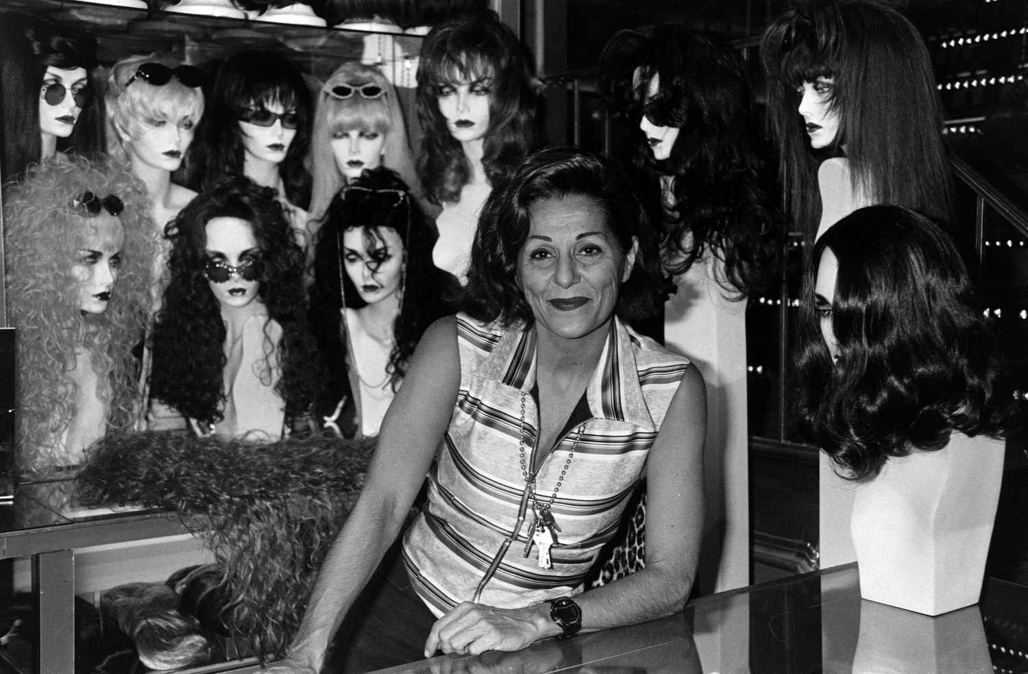 Patricia Field in her store